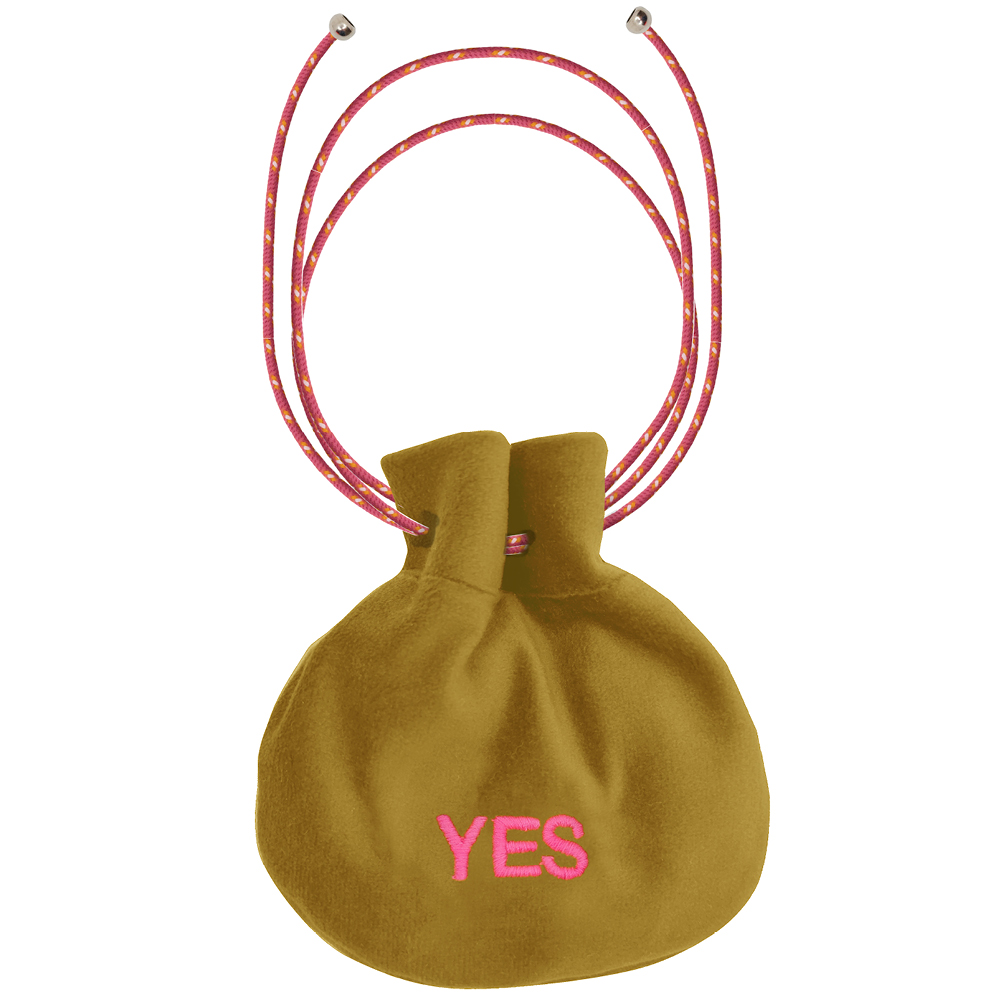 Velvet-Pouch "Sorbet Island"