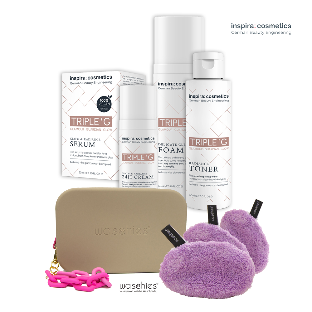 Pflege-Set „TRIPLE’G”,  8-tlg., Washies