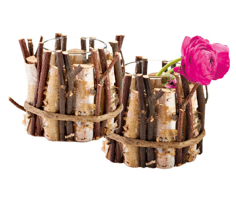 Vasen-Set  „Birkenwald“