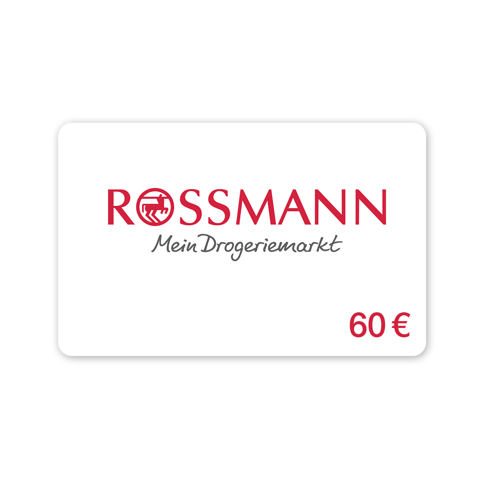 60 € Rossmann Gutschein