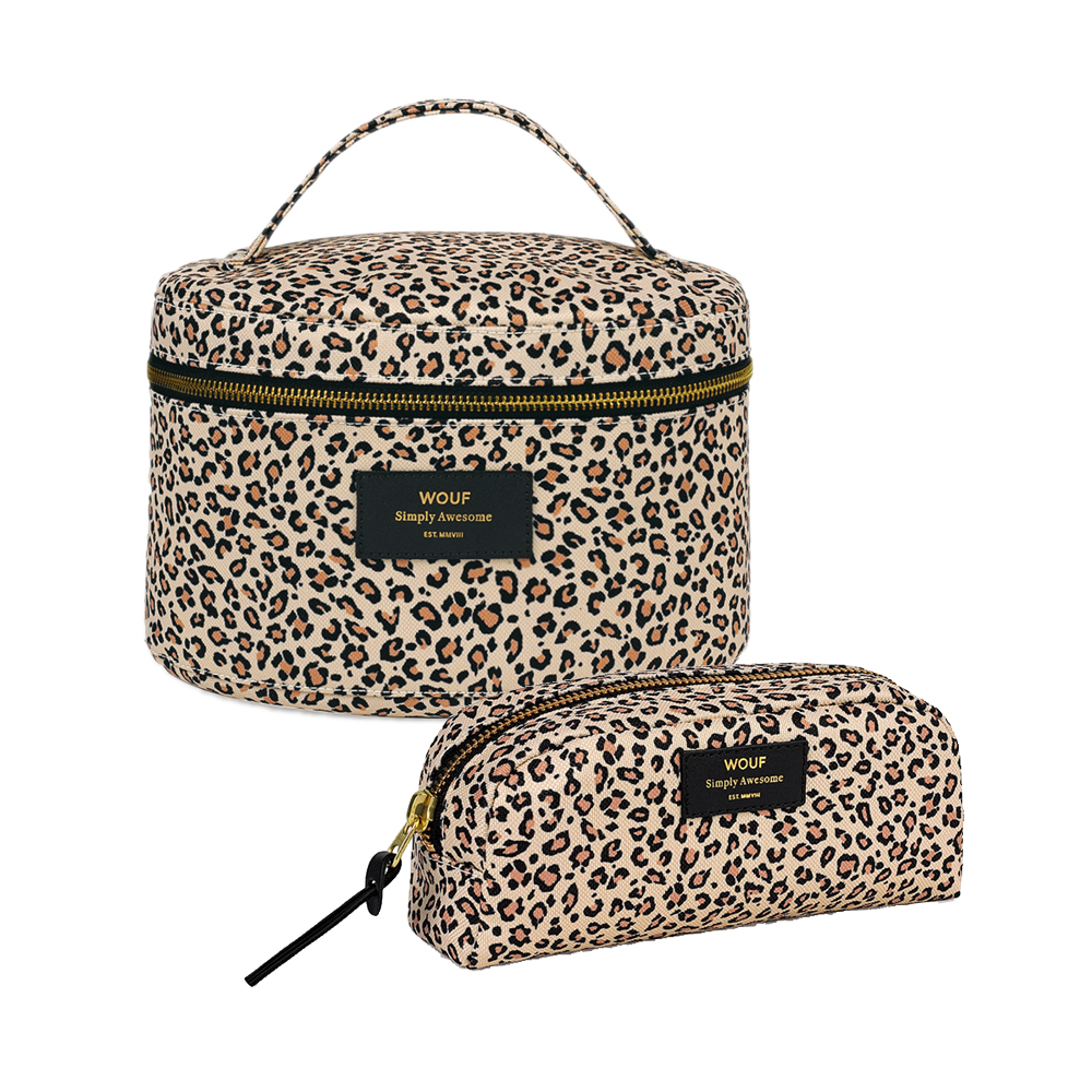 WOUF Beauty-Bag-Set „Pink Savannah“, 2-tlg. 