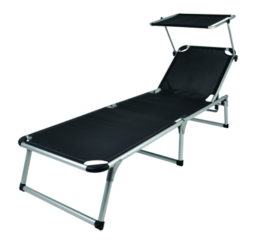 Dreibeinliege mit Sonnendach