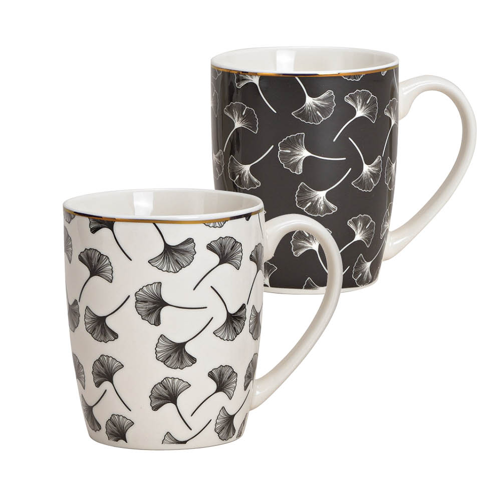 Becher-Set „Ginkgo“, 2-tlg.