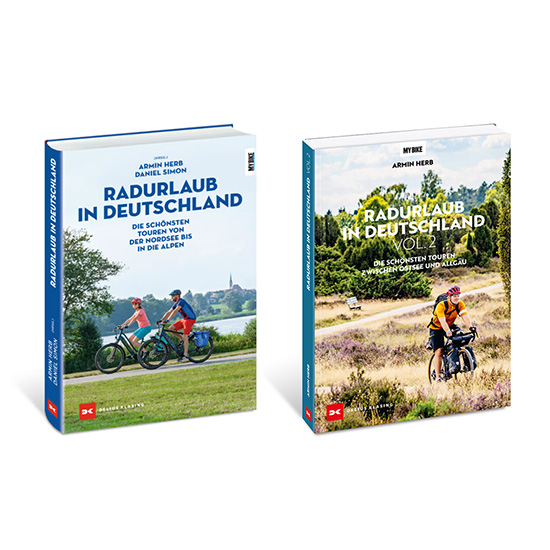 Buch-Set Radurlaub in Deutschland