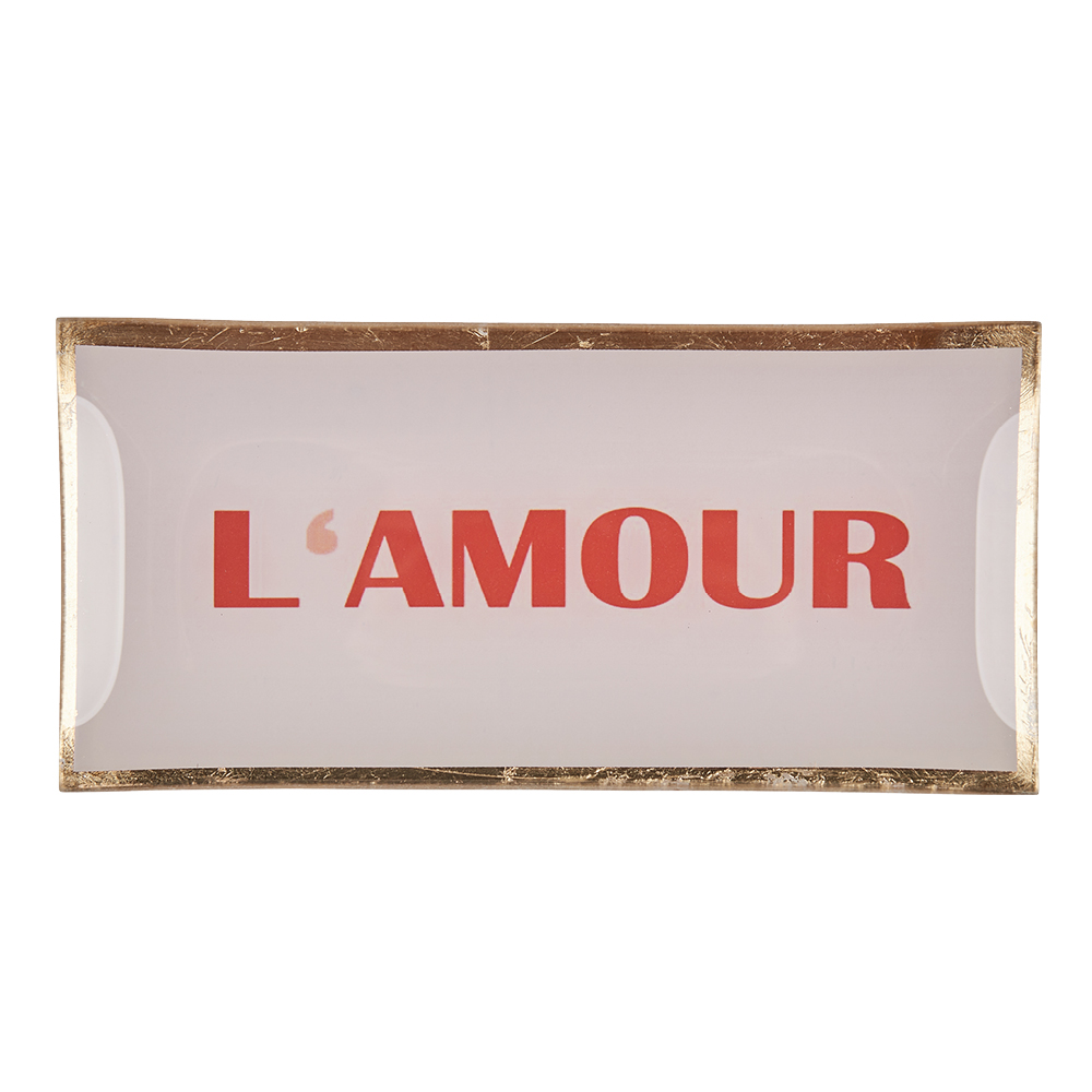 Glasteller "Love Plates"