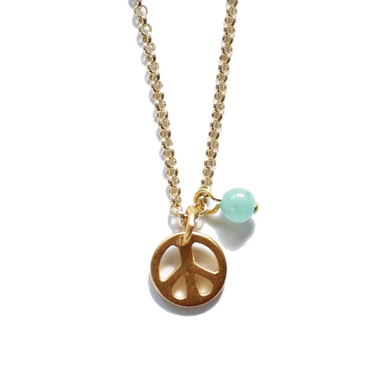 Kette mit PEACE-Anhänger