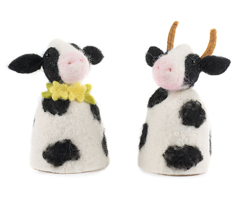 Eierwärmer "Kuh", 2tlg.