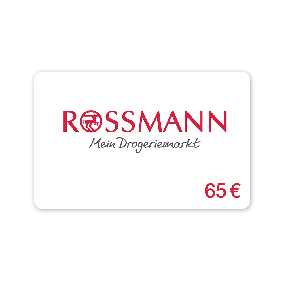 65 € Rossmann Gutschein
