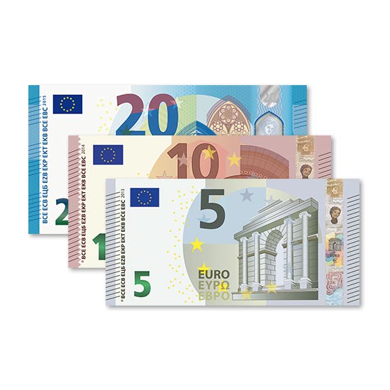 35 € Verrechnungsscheck