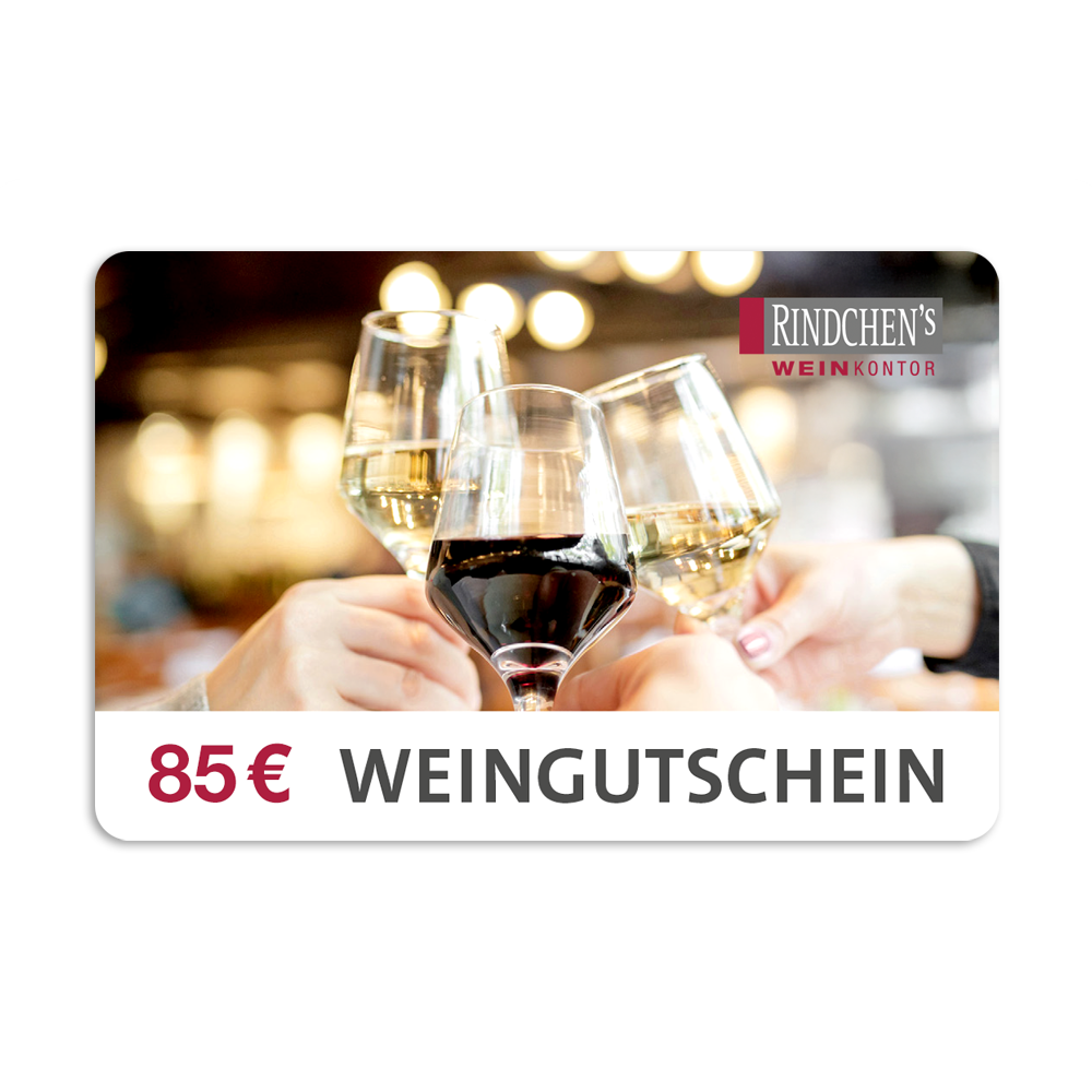 85 € Gutschein Rindchens Weinkontor