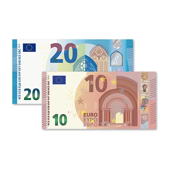 30 € Verrechnungsscheck