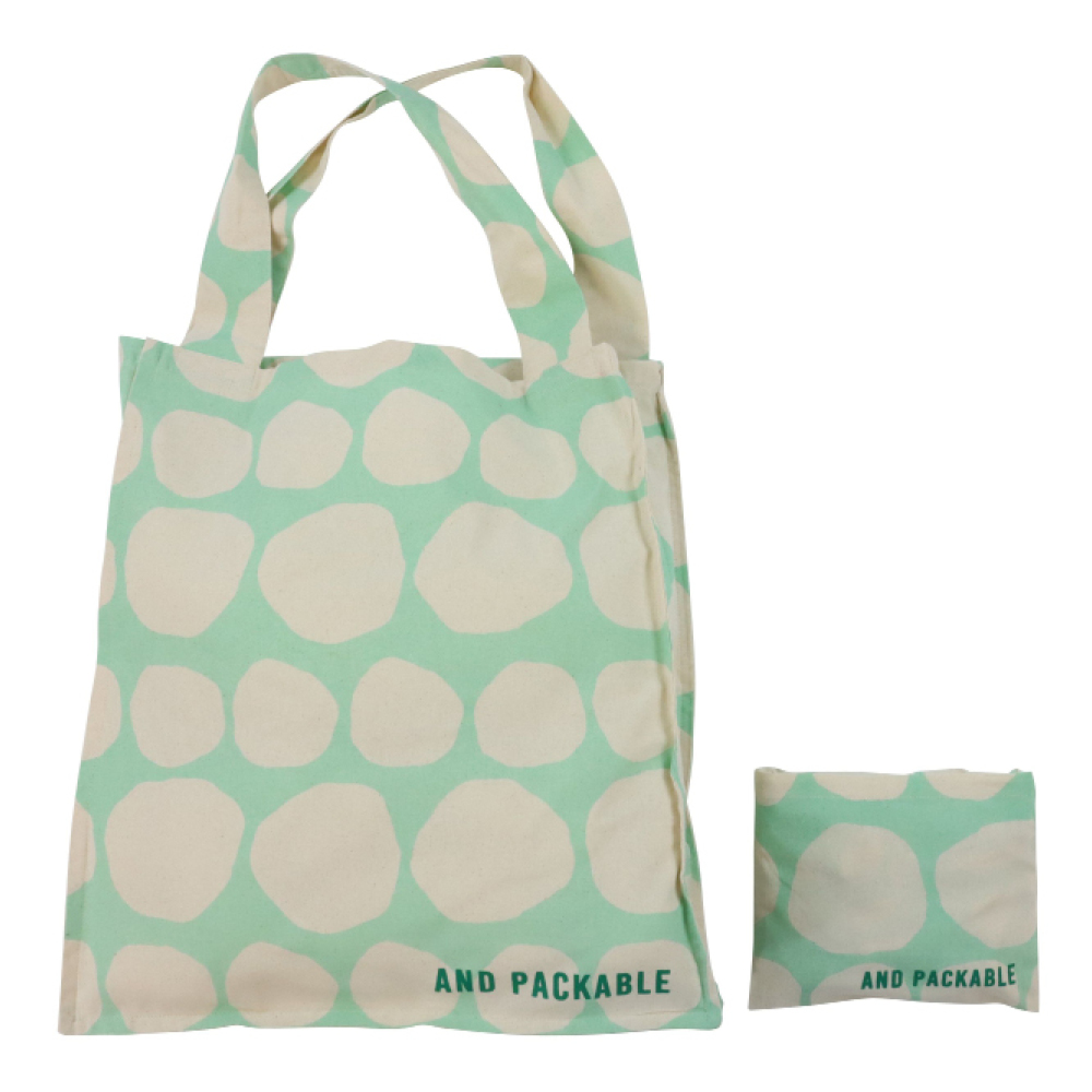 Baumwoll-Shopper "dots"