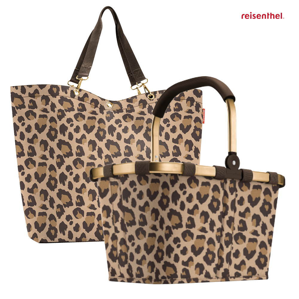 reisenthel 2er-Set "leo macchiato"  (CB + Shopper XL)