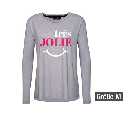 Longsleeve Jolie grau
