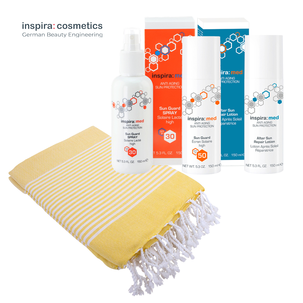 Set „Anti Aging Sun Guard“ plus Badetuch
