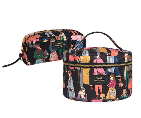 WOUF Beauty-Bag-Set  "GIRLS", 2-tlg.