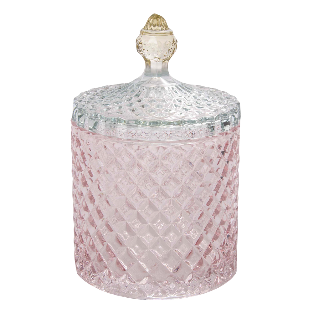 Kristallglas, mit Deckel