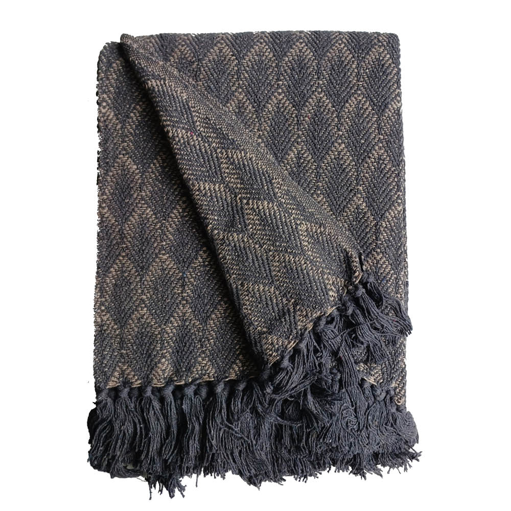 Baumwoll-Plaid "LEAF"