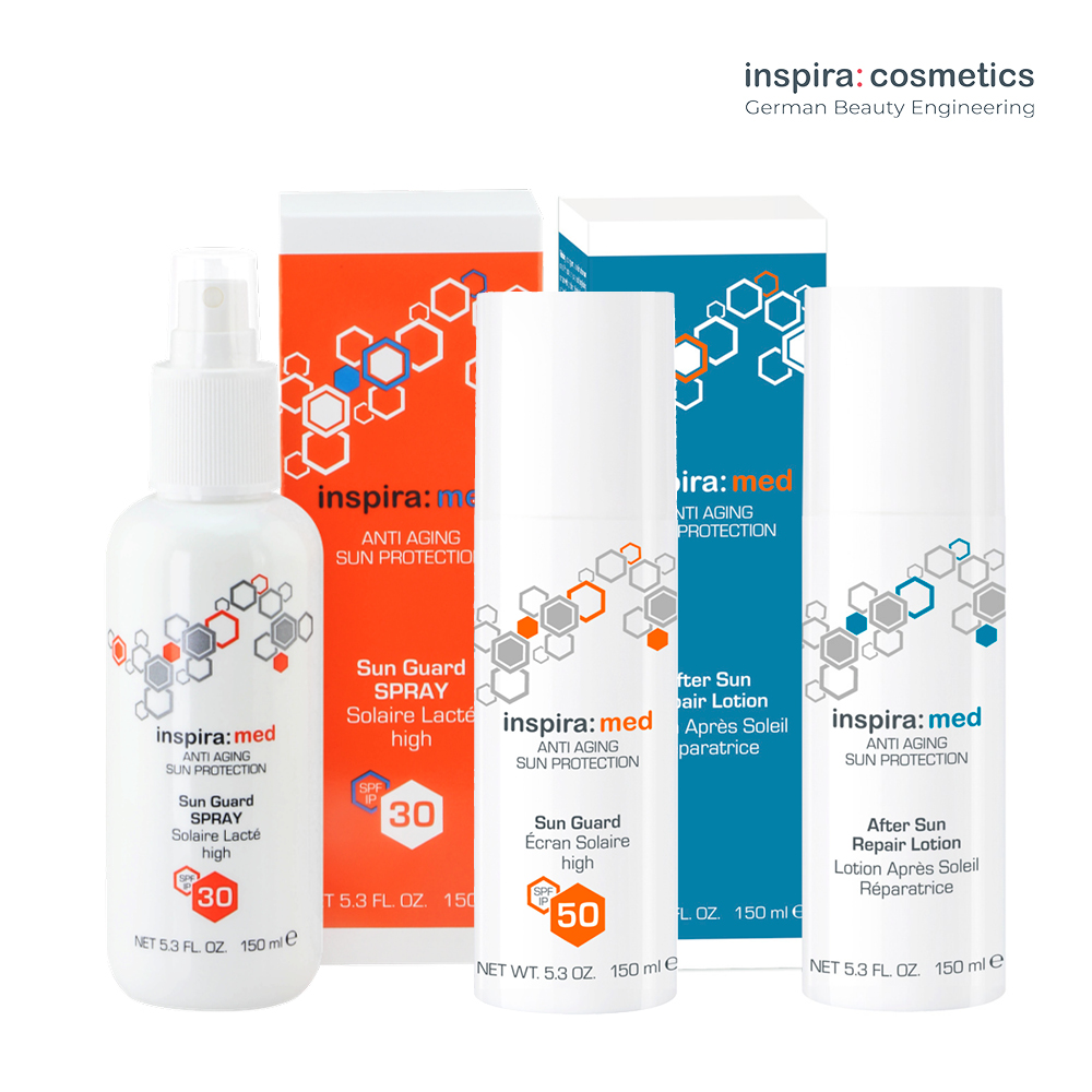 Beauty-Set "inspira- ANTI AGING SUN GUARD", 3-tlg.