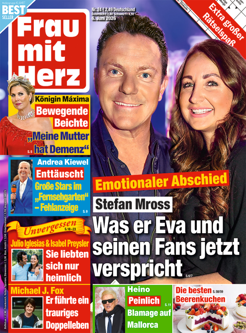 Frau mit Herz