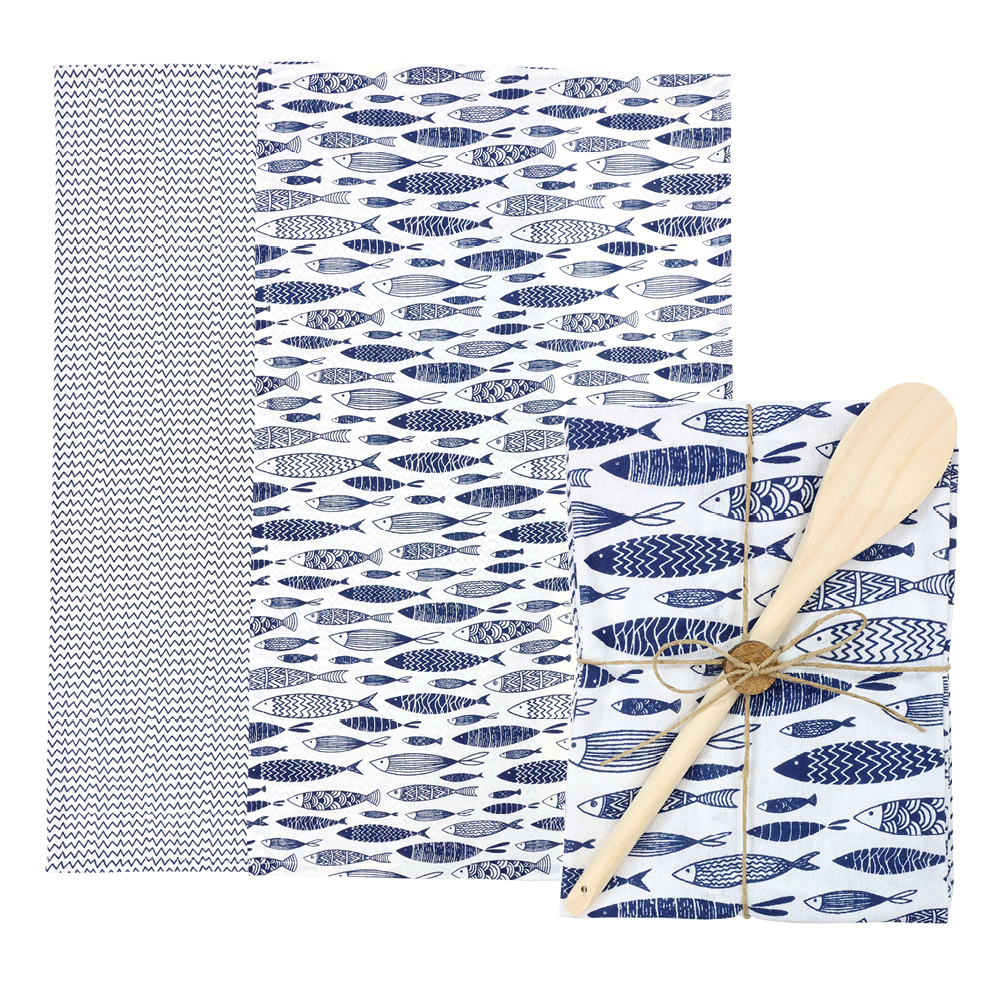 Küchentuch-Set „Fische“ 3-tlg.
